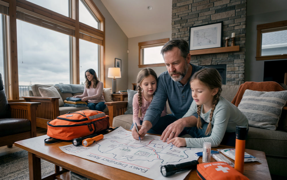 Family emergency plan room-by-room guide - home fire safety checklist | SITERWELL