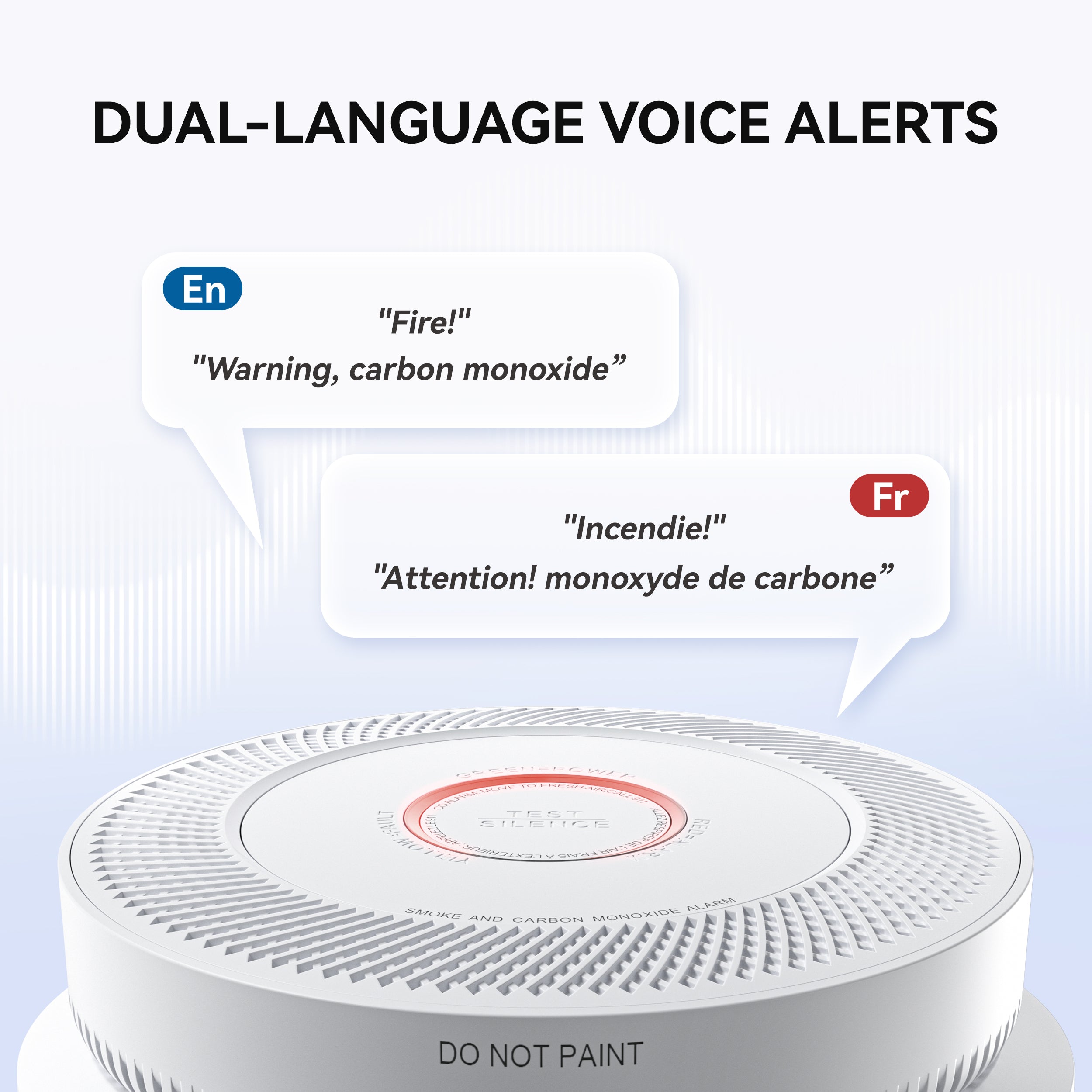 Siterwell A8612B-6AR Hardwired Interconnected Smoke & CO Detector