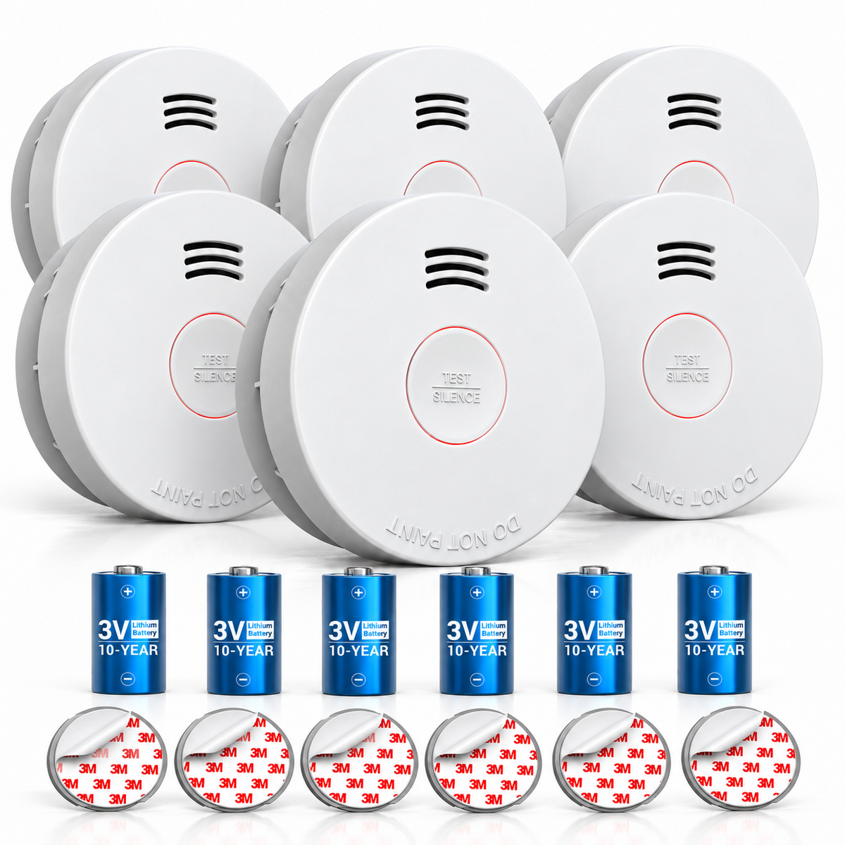 GS525A 10-Year Battery Photoelectric Smoke Detector