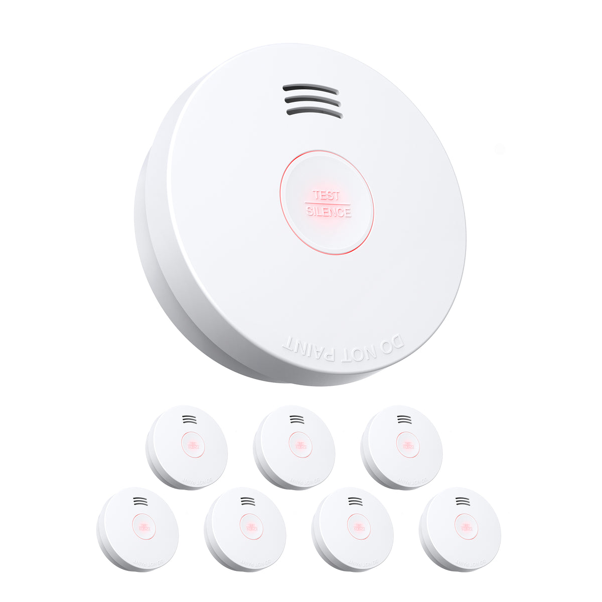 SITERWELL GS525A UL217 Listed Smoke Alarm(Detector) with Photoelectric Sensor, Low Battery & Fault Warning | 10 Year Battery