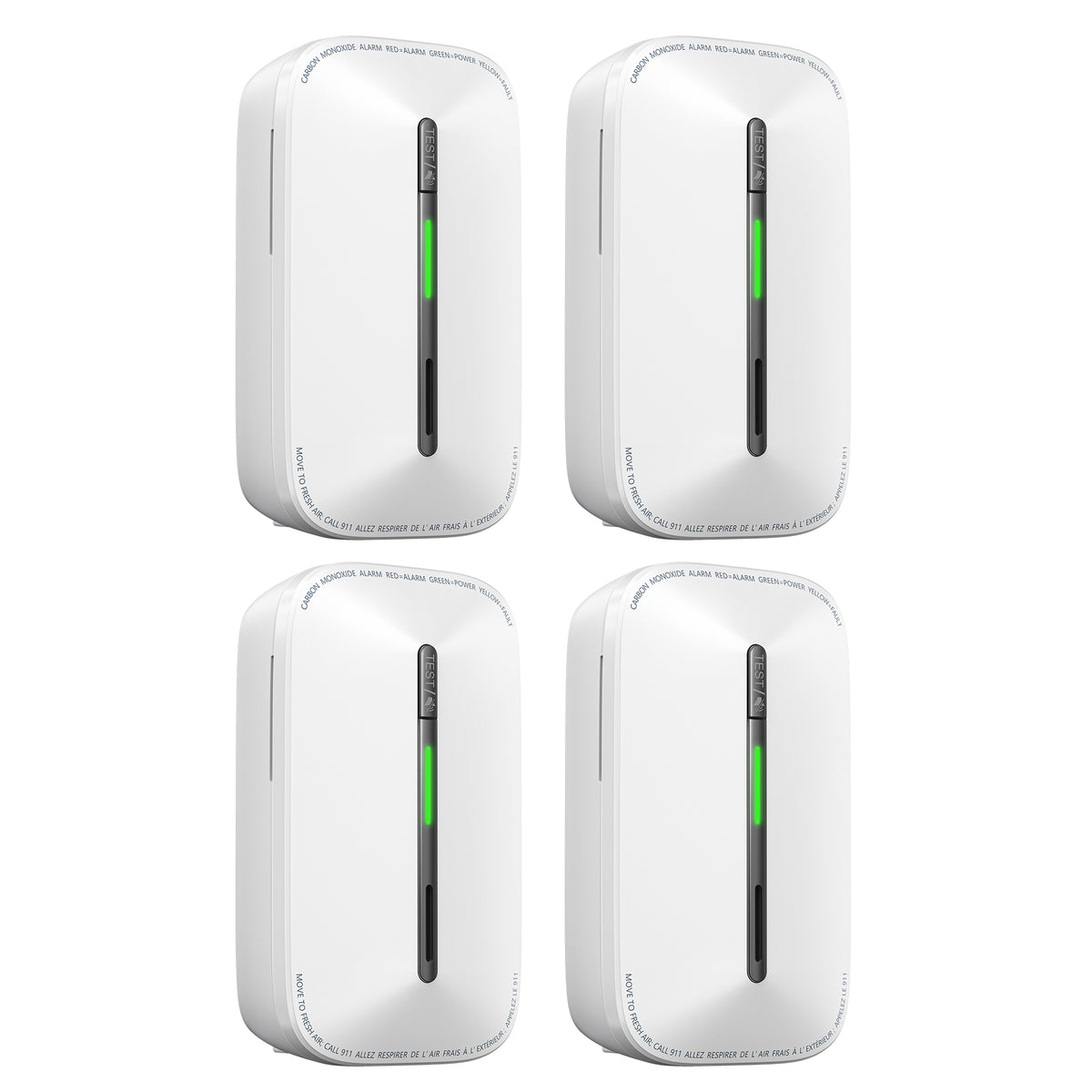 SITERWELL GS846A Plug in Carbon Monoxide Alarm (Detector) with Electrochemical Sensor | 10 Years Battery