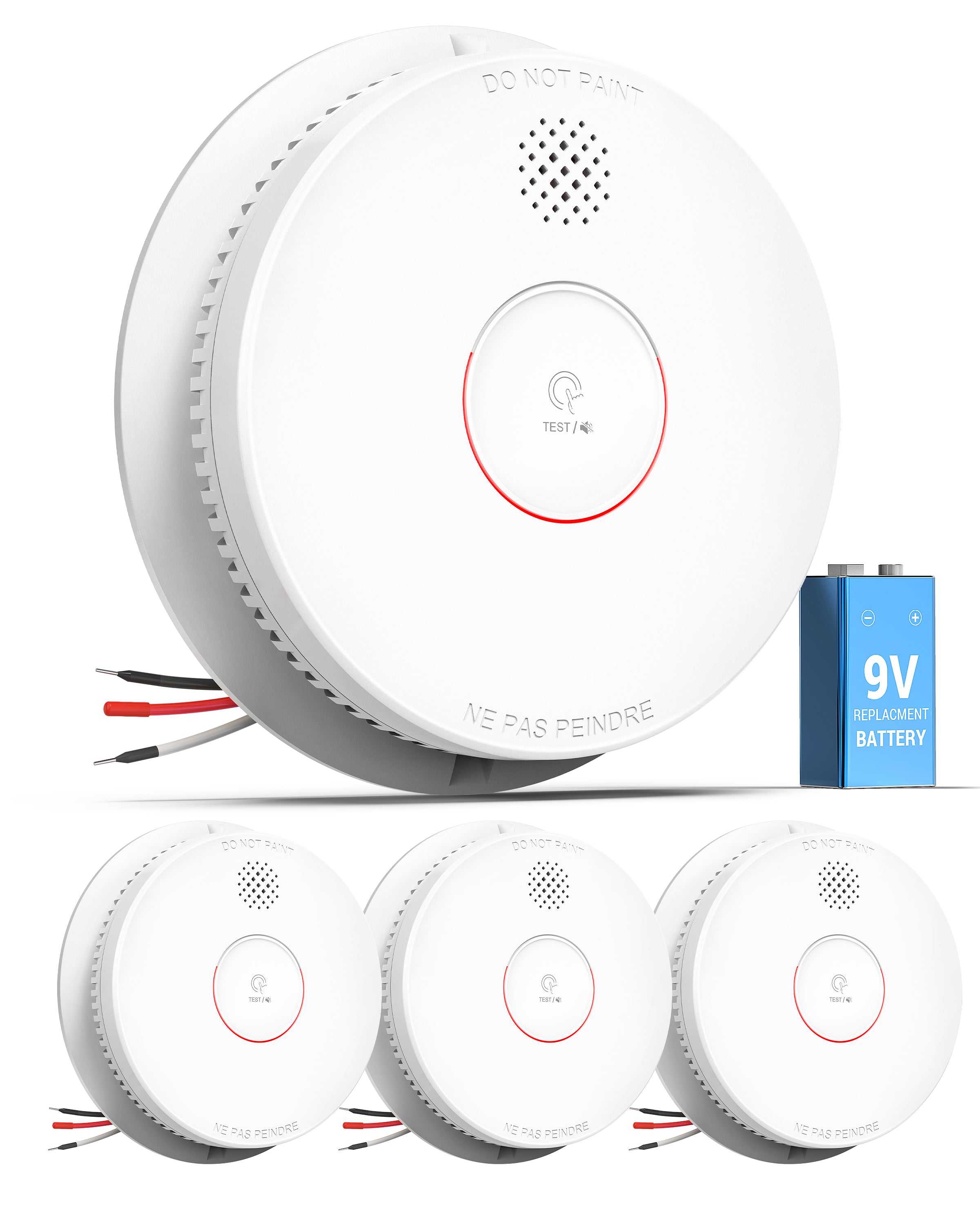 Siterwell GS562A Hardwired Interconnected Smoke Detector