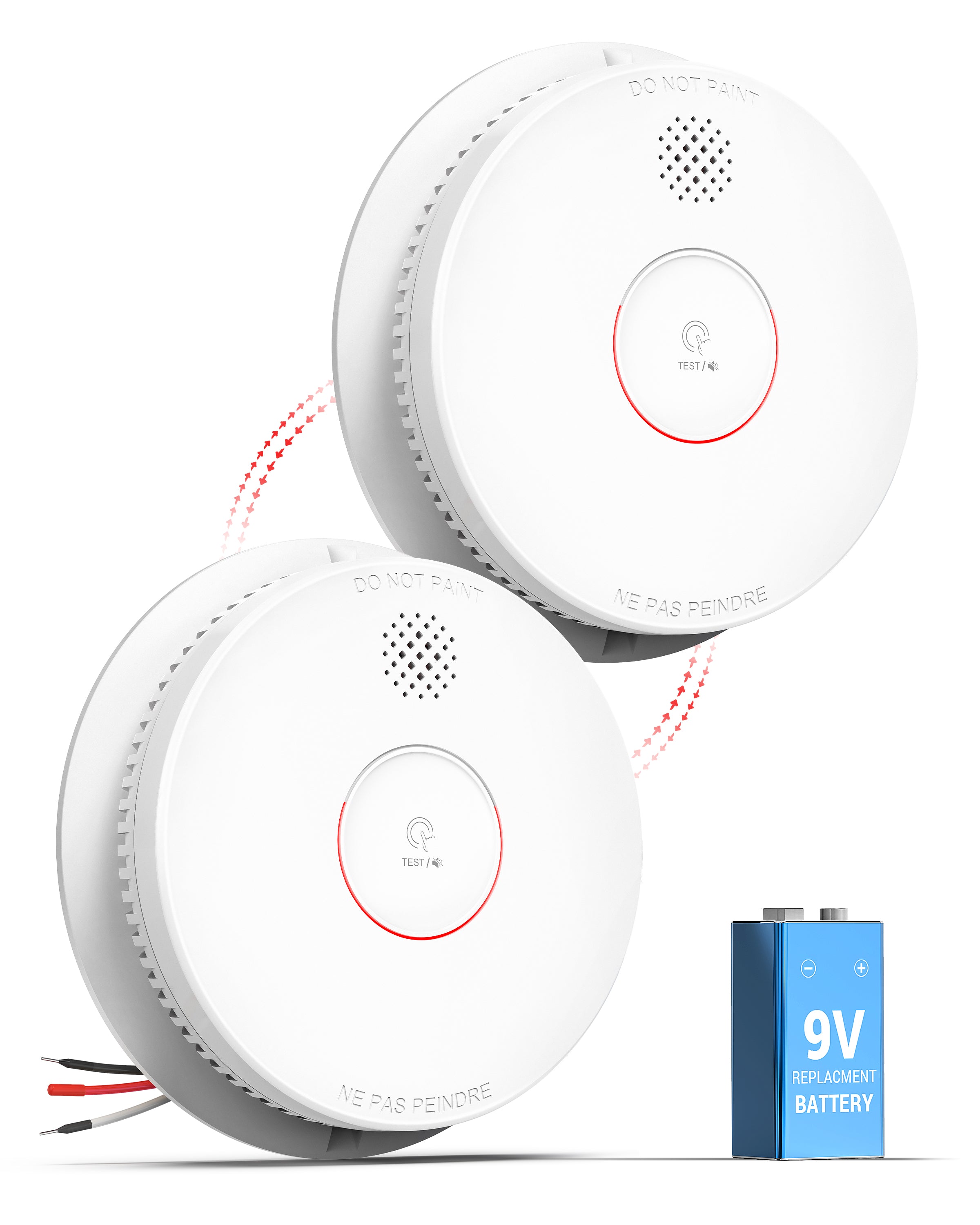 Siterwell GS562A Hardwired Interconnected Smoke Detector