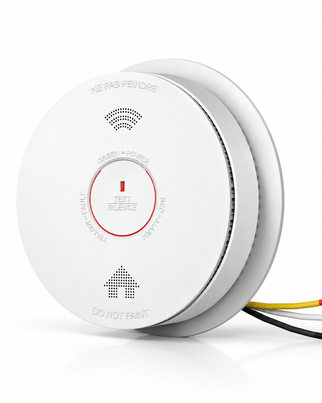 GS886F Hardwired Smoke & CO Alarm with Voice Alert