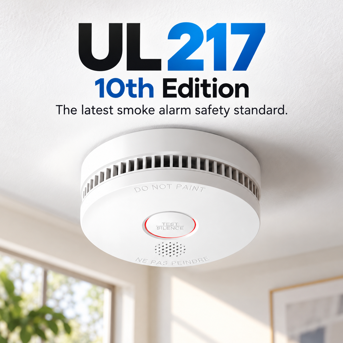 GS509A 10-Year Product Life Photoelectric Smoke Detector