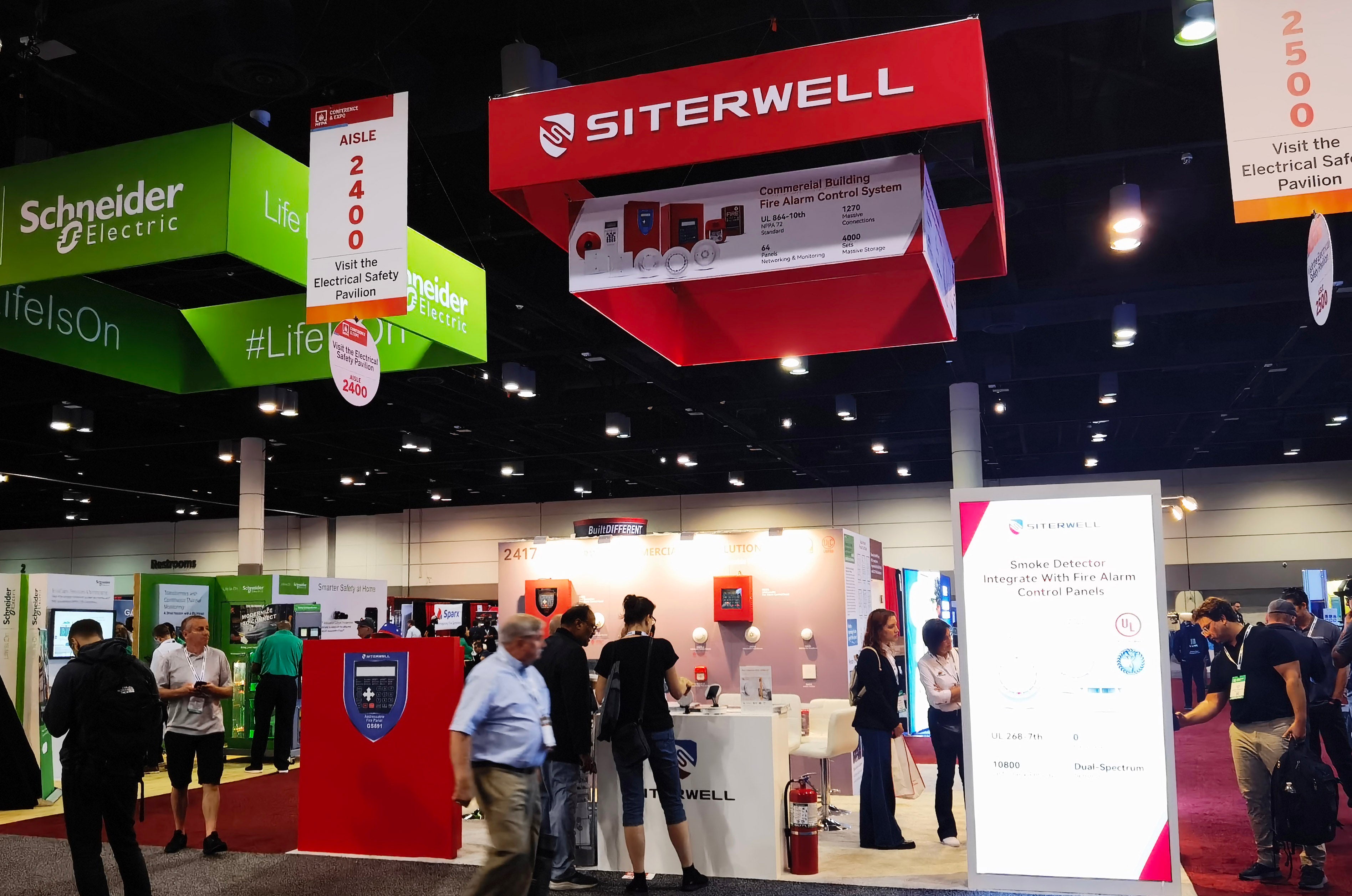 Siterwell Showcases Innovations at NFPA Fire Prevention and Safety Expo