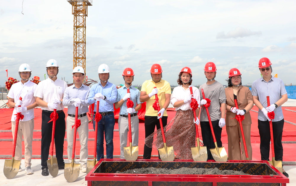 Siterwell Achieves Strategic Milestone with Vietnam Smart Factory Topping-Out Ceremony
