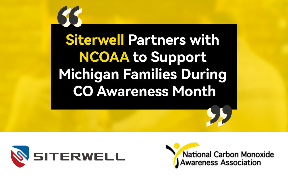 Siterwell Partners with NCOAA to Support Michigan Families During CO Awareness Month