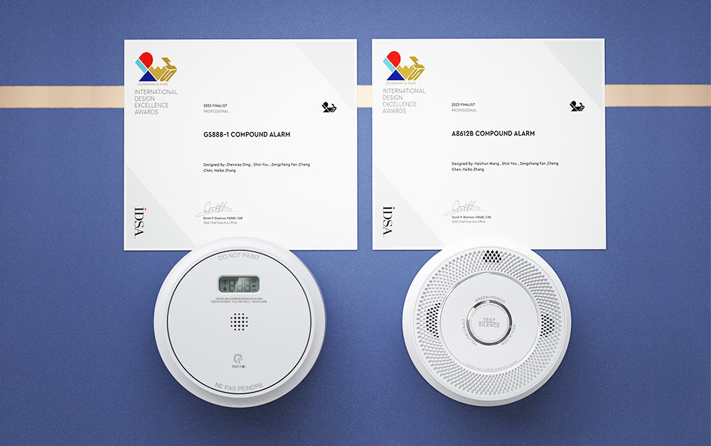 Siterwell ‎Smoke & CO Combo Alarms Named IDEA Award Finalists for Outstanding Design