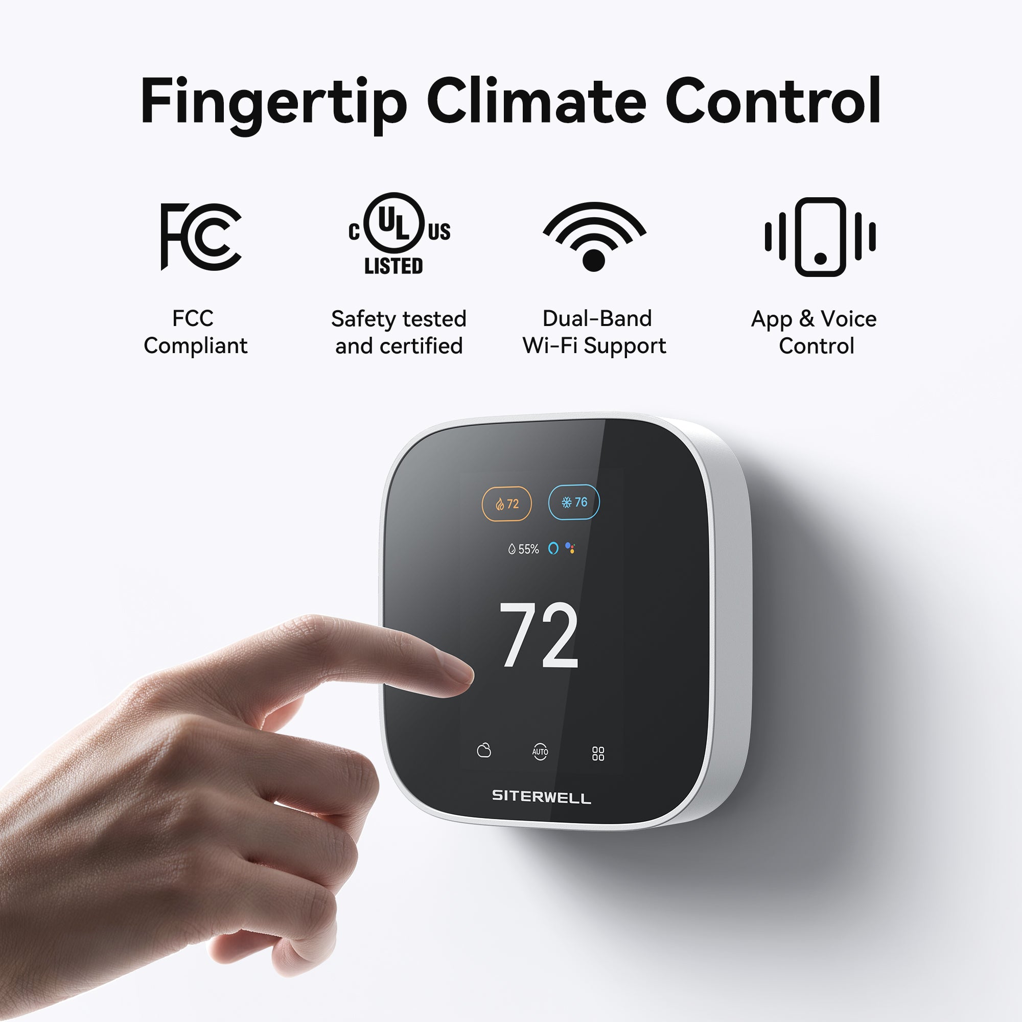 Siterwell Smart Thermostat GS366A-MWAC