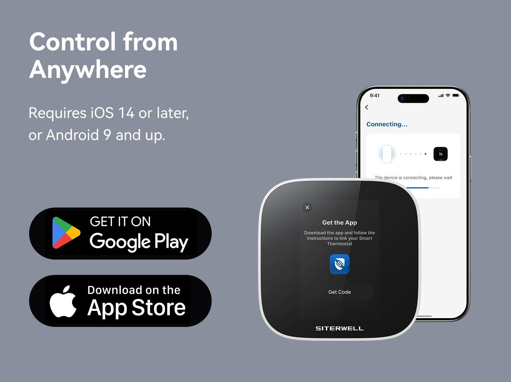 GS366 smart thermostat feature