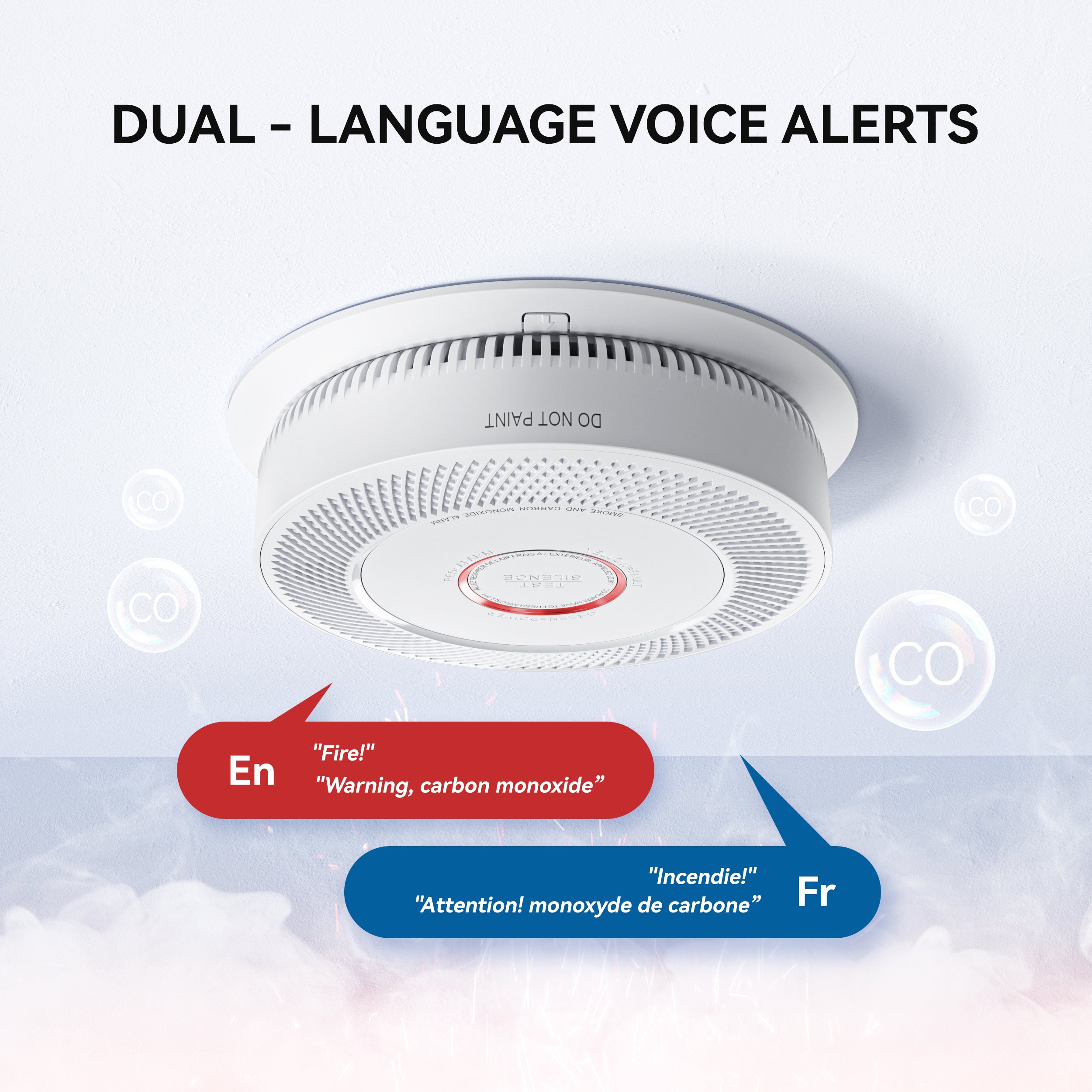 A8612B-4R Wireless Interconnected Smoke and Carbon Monoxide Alarm