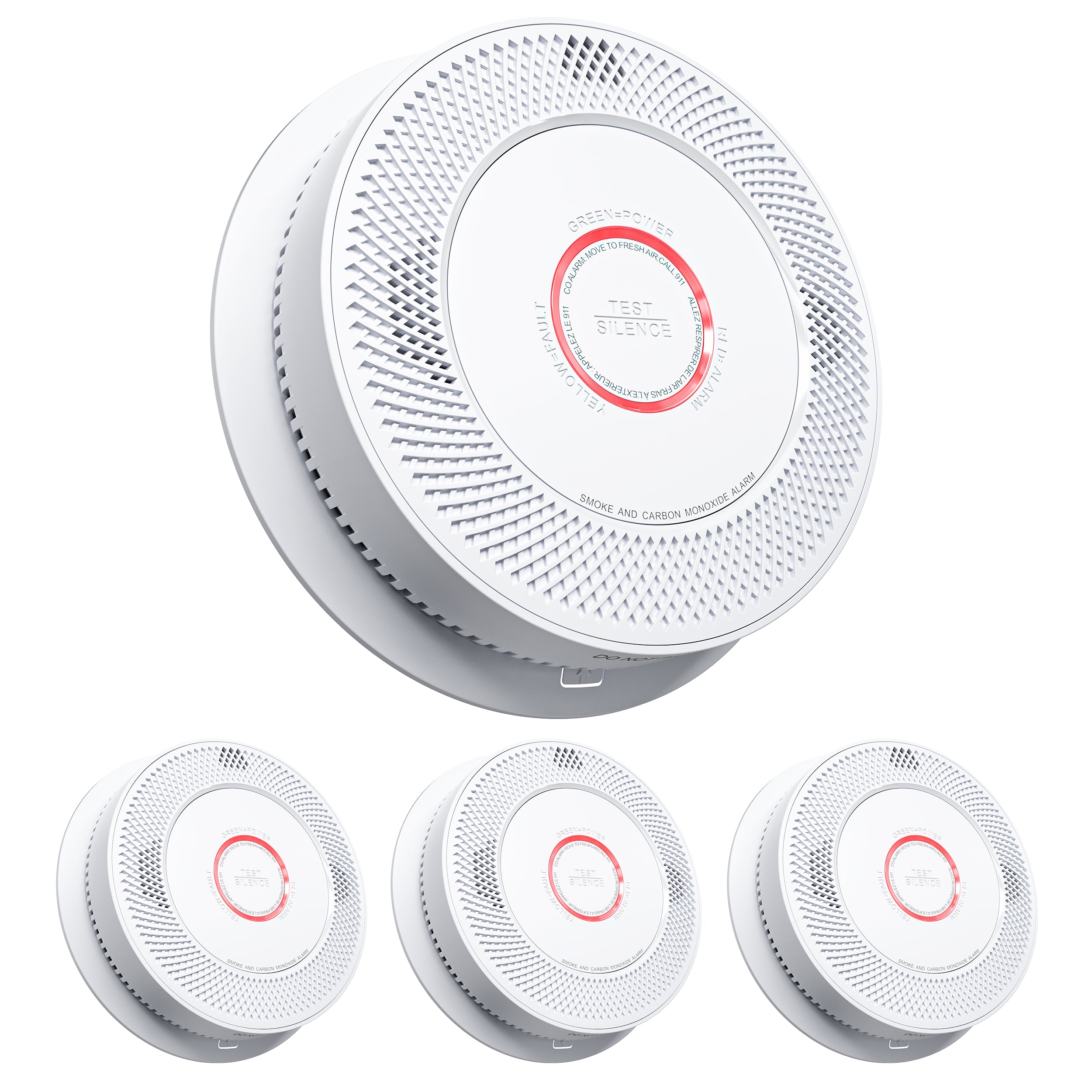 10-Year Battery Smoke & Carbon Monoxide Detector