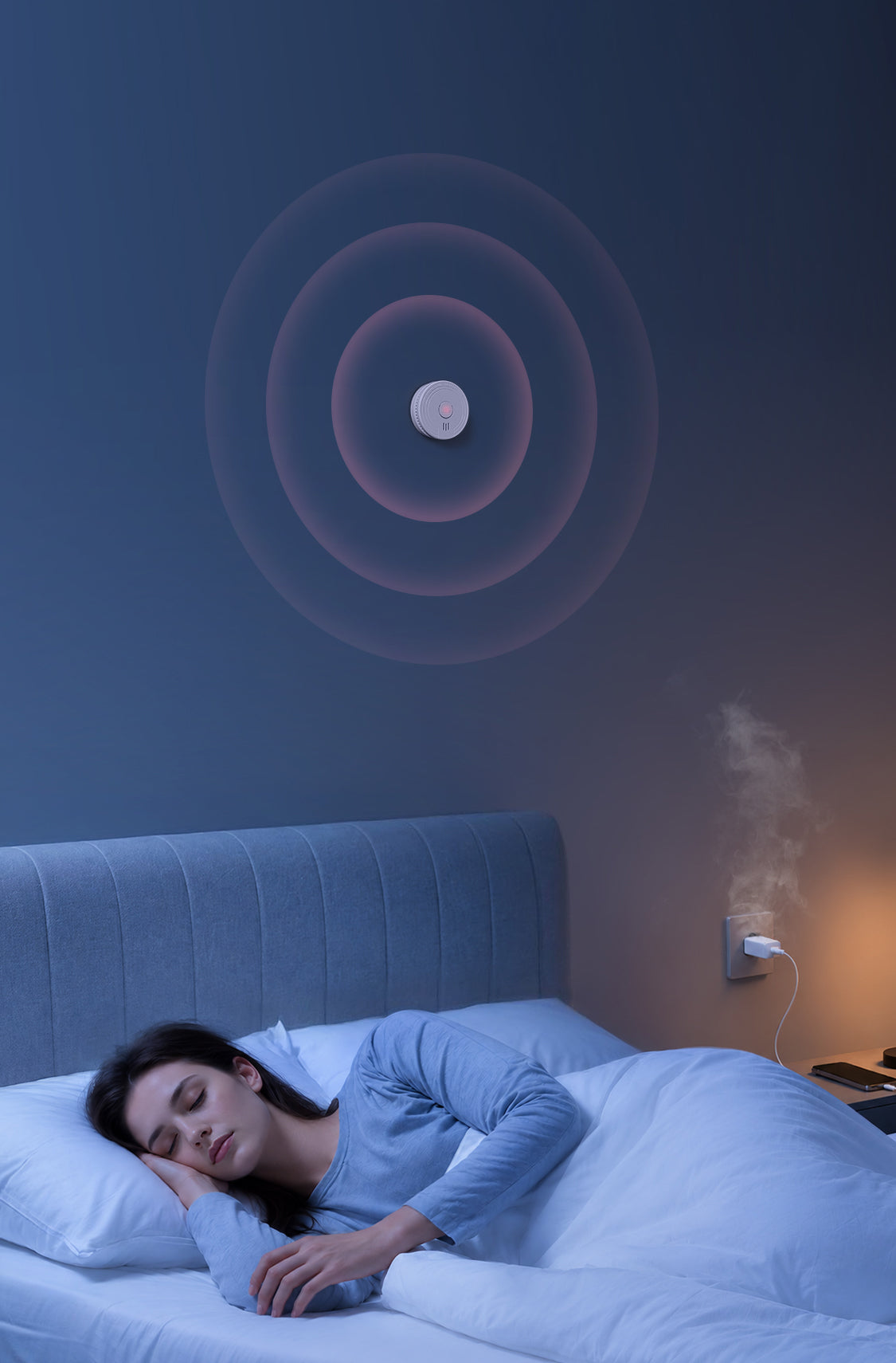 GS509A smoke alarm feature