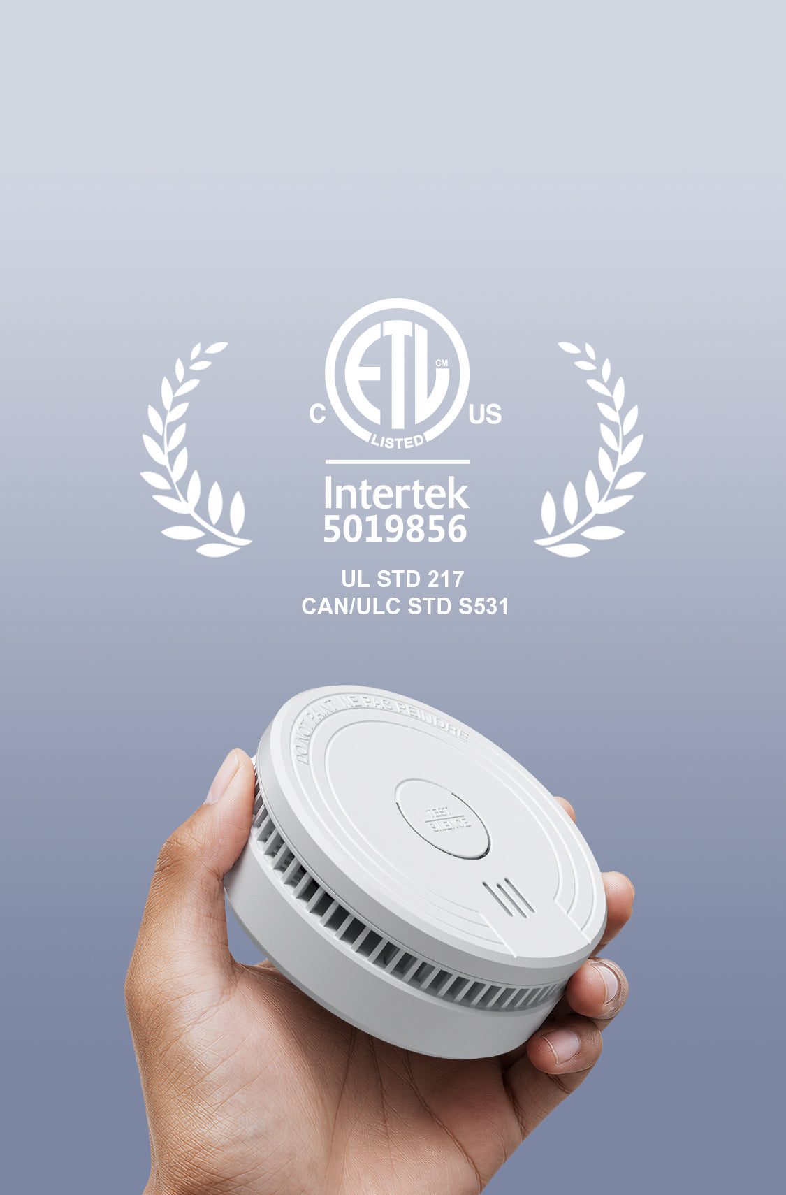 GS509A smoke alarm feature