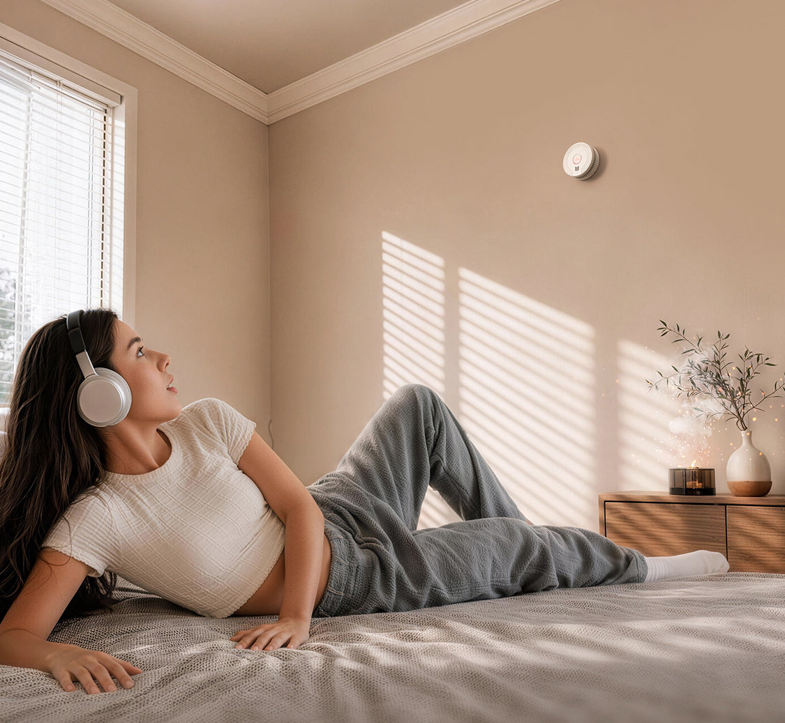 GS509A smoke alarm feature
