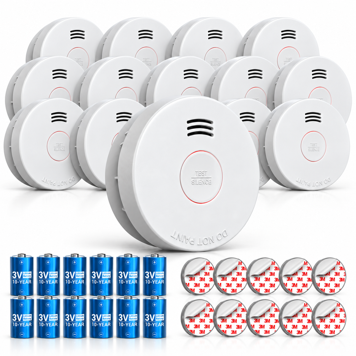 GS525A 10-Year Battery Photoelectric Smoke Detector