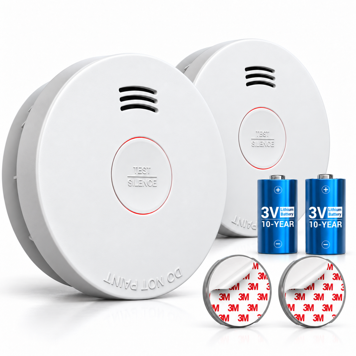 GS525A 10-Year Battery Photoelectric Smoke Detector