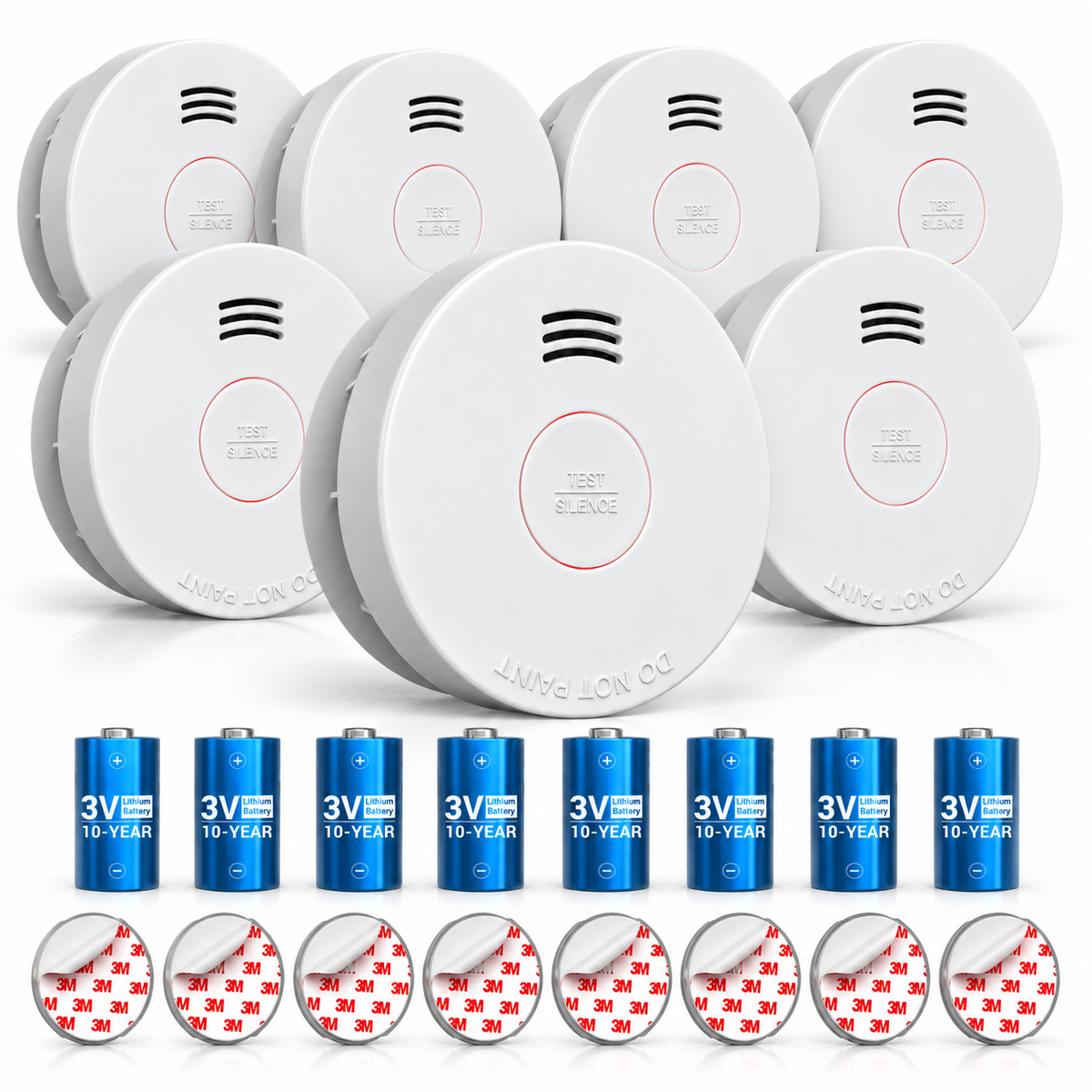 GS525A 10-Year Battery Photoelectric Smoke Detector