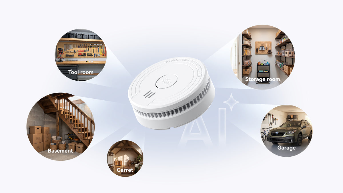 GS509A smoke alarm feature