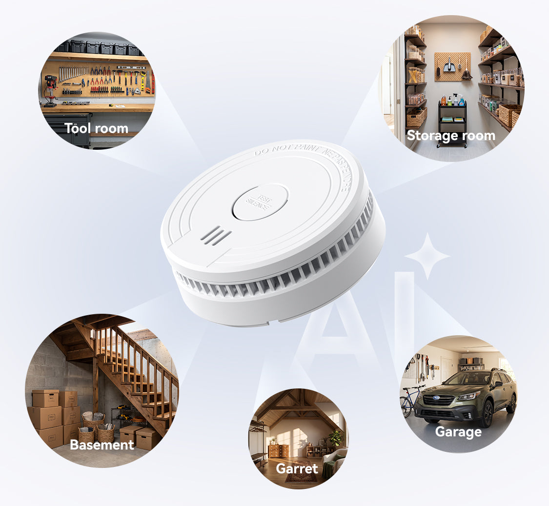 GS509A smoke alarm feature