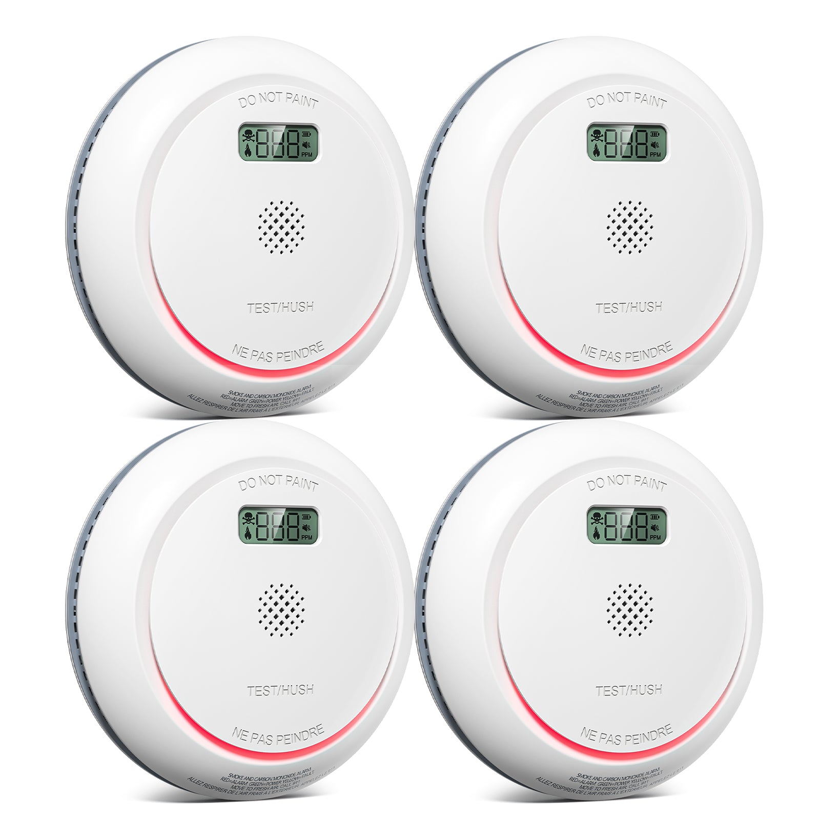 GS888A Single Station Combo Smoke & CO Alarm