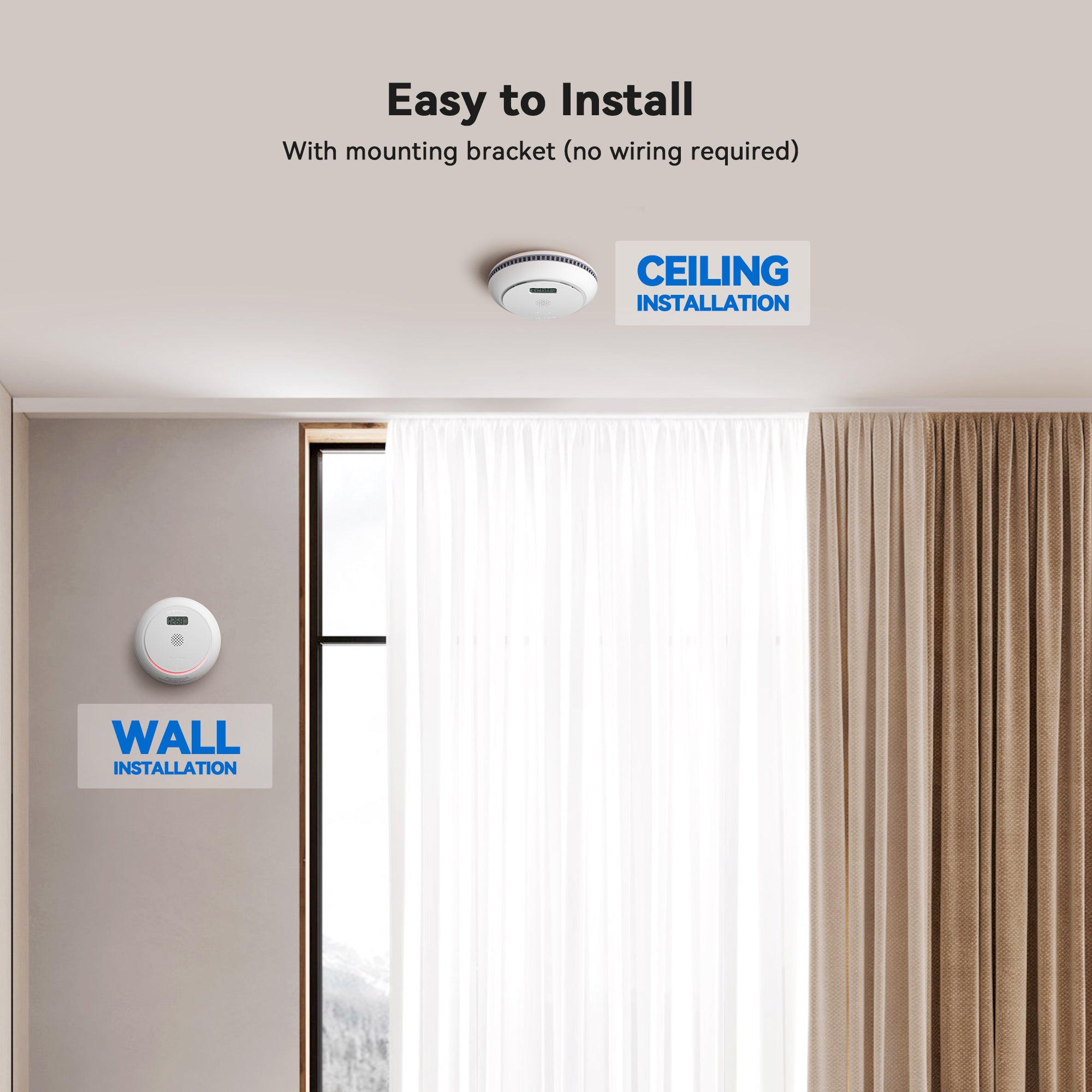 GS888C Wireless Interconnected Smoke & Carbon Monoxide Alarm