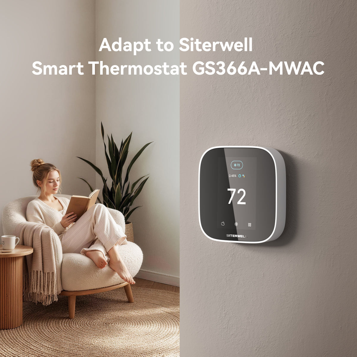SITERWELL Smart Thermostate C-Wire Connector