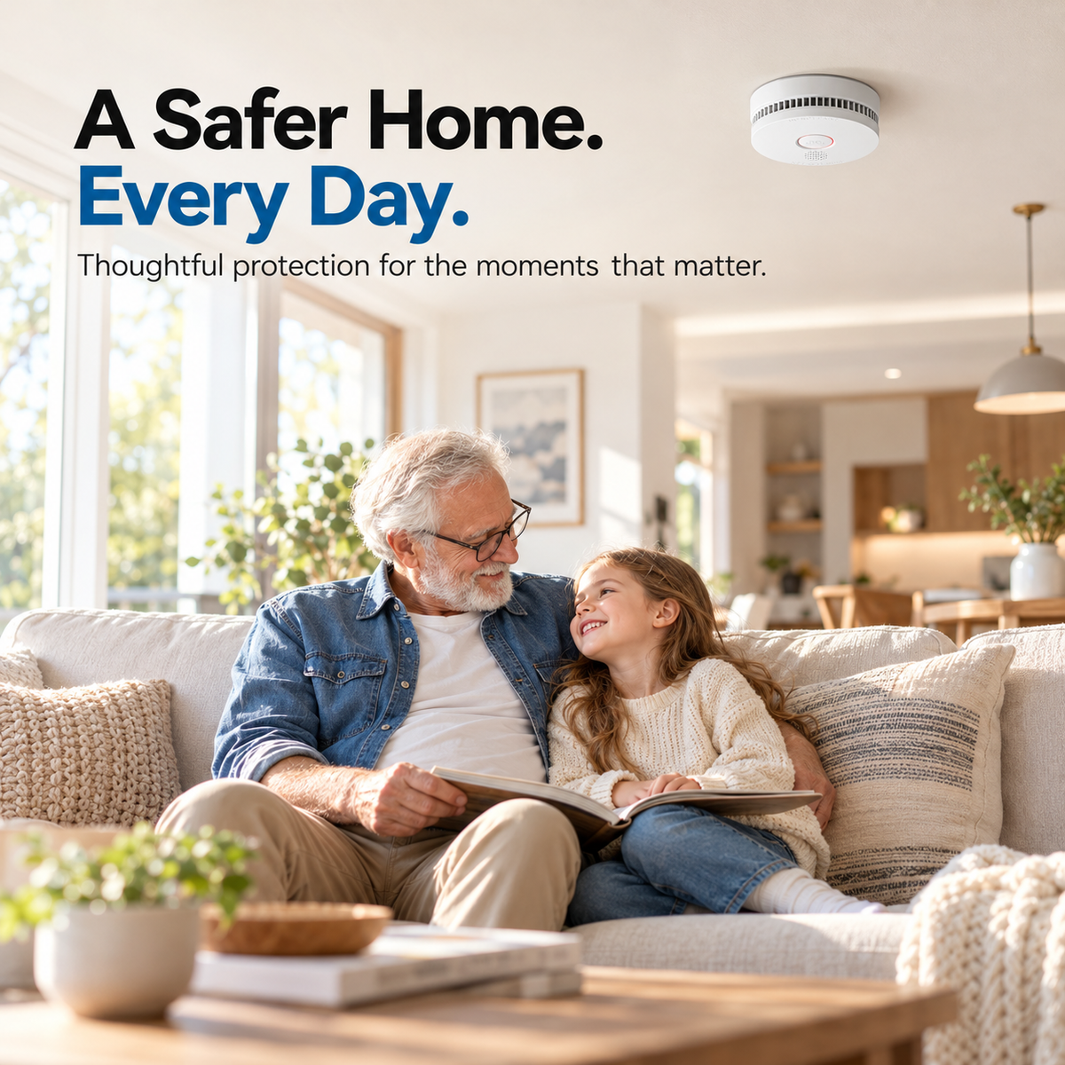 GS509A 10-Year Product Life Photoelectric Smoke Detector