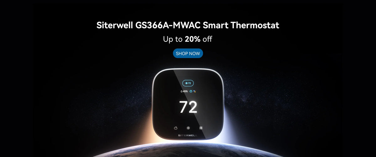 Siterwell smart thermostat GS366A-MWAC